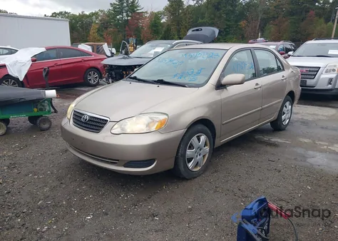 2006 Toyota Corolla Le z USA, uszkodzony, nr VIN 2T1BR32E66C689467